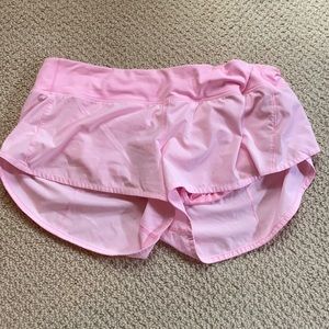 Lululemon Speed Up Pink Short